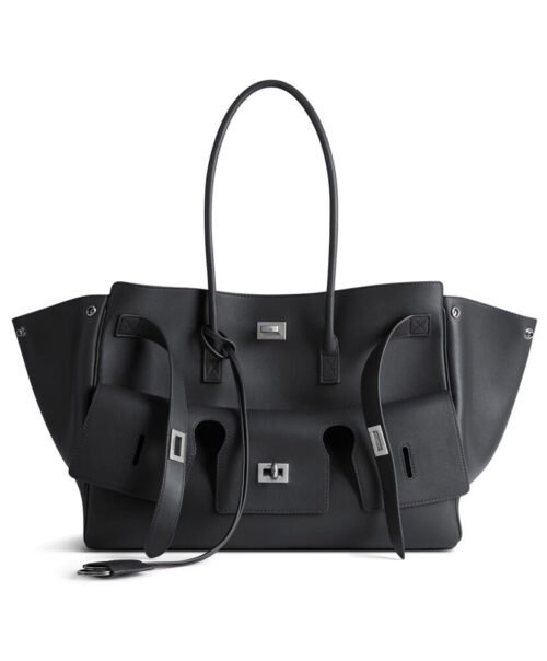 Balenciaga Bel Air Medium Carry All Bag Black